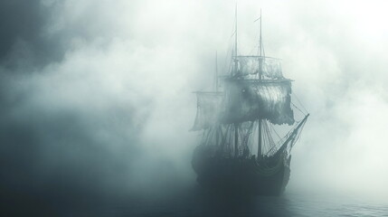 Fototapeta premium ghost ship