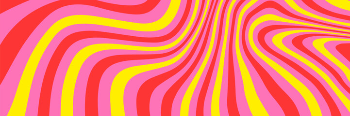Colorful groovy background. Pattern for design cards, t-shirts, posters, covers, banners etc.
