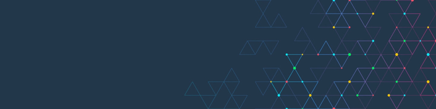 Abstract background with a geometric pattern of triangle shapes. Graphic design element 