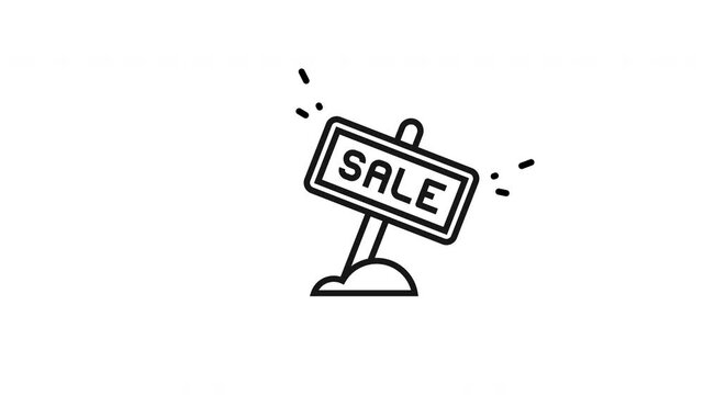 For sale Icon Animation