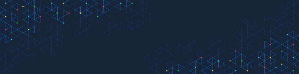 Abstract background with a geometric pattern of triangle shapes. Graphic design element 