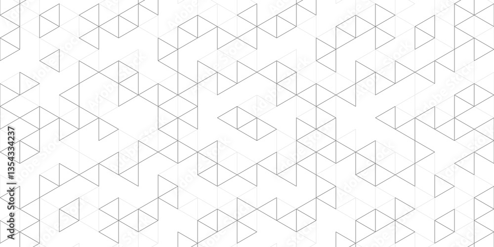 Poster Abstract background with a seamless geometric pattern of simple triangle shapes. Stylish texture