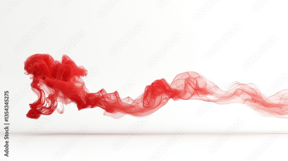 Poster mesmerizing colorful smoke or vapor wisp artwork abstract background ethereal fluid and dynamic digi
