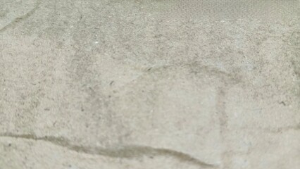 Close-Up of Wrinkled Brown Paper Texture