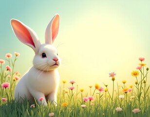 Fototapeta premium Happy Easter card