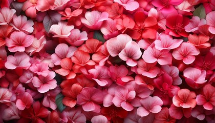 Fototapeta premium beautiful pink and red colored flower background