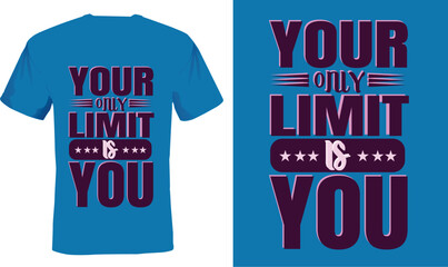 Modern Minimalist Typography T-Shirt Design