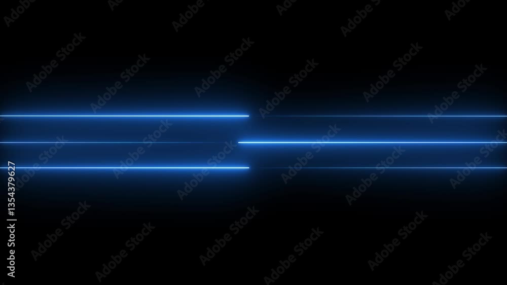 Poster lines abstract futuristic technology background. seamless loop animation black background. lasers - 