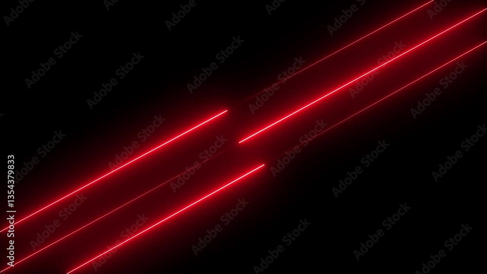 Poster lines abstract futuristic technology background. seamless loop animation black background. lasers - 