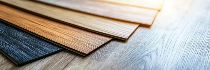 Luxury graphic layouts showcasing elegant wood flooring designs for modern interiors