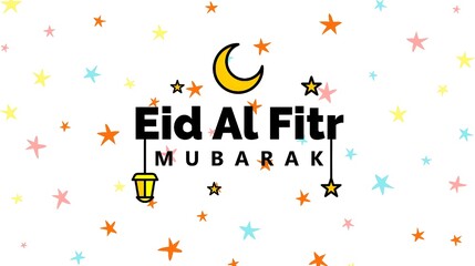 Happy Eid al-Fitr Greeting Card