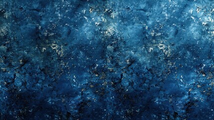 Obraz premium Deep Blue Textured Wall Background