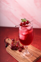 wine cocktail with attrezo