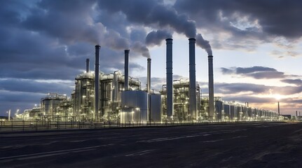 A carbon capture and storage facility.generative.ai