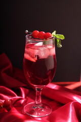 wine cocktail with attrezo
