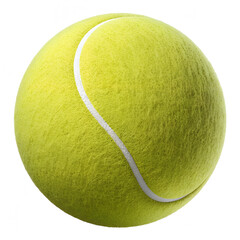 tennis ball isolated on transparent background