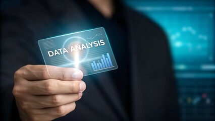 Computer and dashboard for data business analysis and Data Management System with KPI and database for technology finance, operations, sales, digital marketing