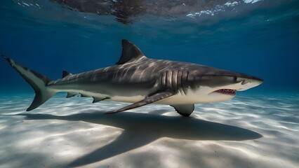 Naklejka premium shark fish photografy