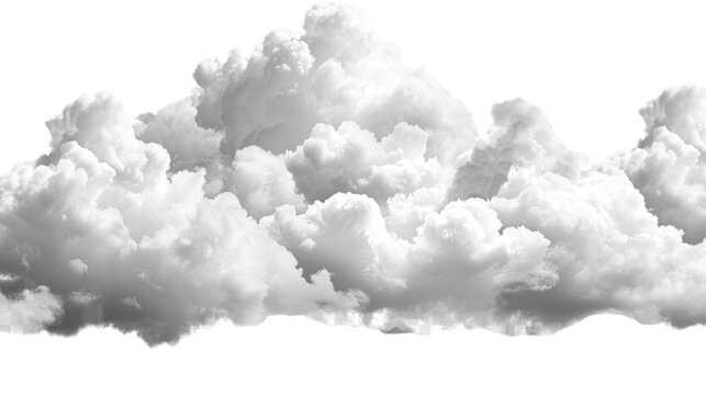 Celestial Cotton: Fluffy, white cumulus clouds float across the frame, evoking a sense of peace and tranquility. Perfect for projects needing a touch of serenity.