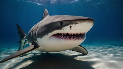 Naklejka premium shark fish photografy