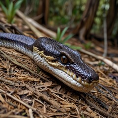 Close-up of a snake
