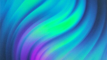 Abstract Blue Green Purple Swirls Gradient Texture Background Design Art Image