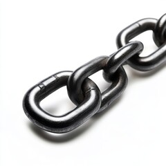 Obraz premium Generic Justice Chain View Silver Black Link Finish