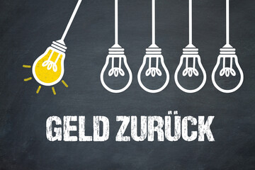 Geld zurück	
