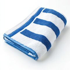 Fototapeta premium FireSafety Wave Towel View Background. Safety Blue