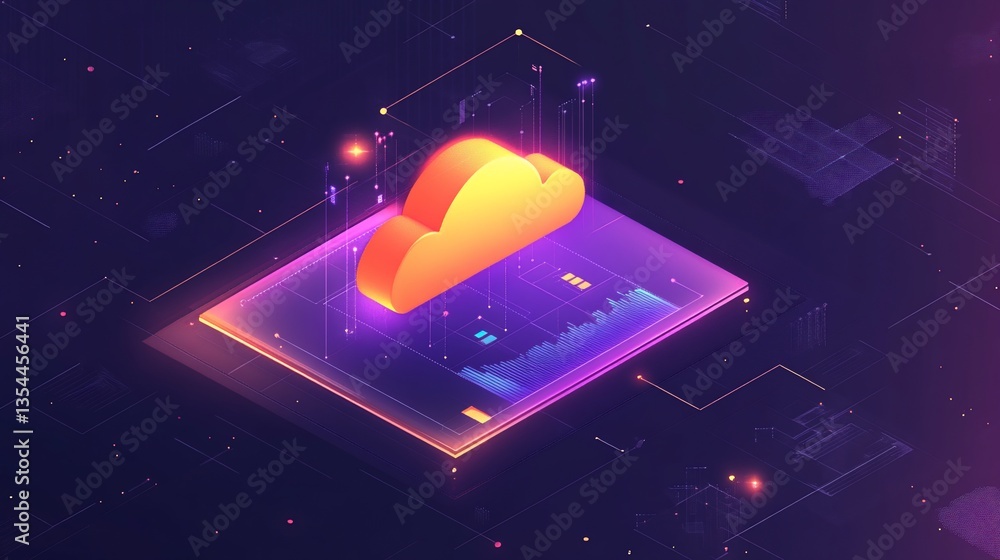 Poster cloud computing data storage technology