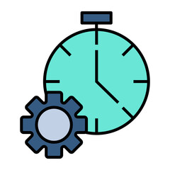 Efficiency vector icon