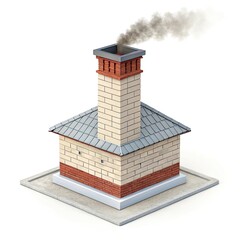 3d render of a house