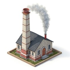 3d render of a house