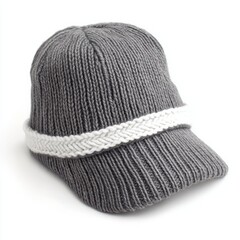 Generic Wool Gray Moment Knit National Trim Background.