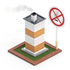 3d render of a house