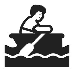 Rowing Person