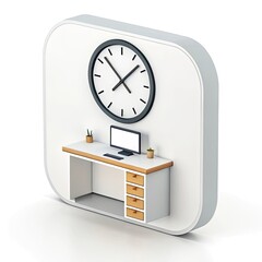 office desk clock