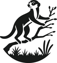 meerkat vector