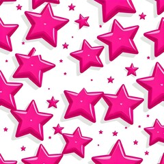 Obraz premium 별 패턴 배경(Star Pattern Background)