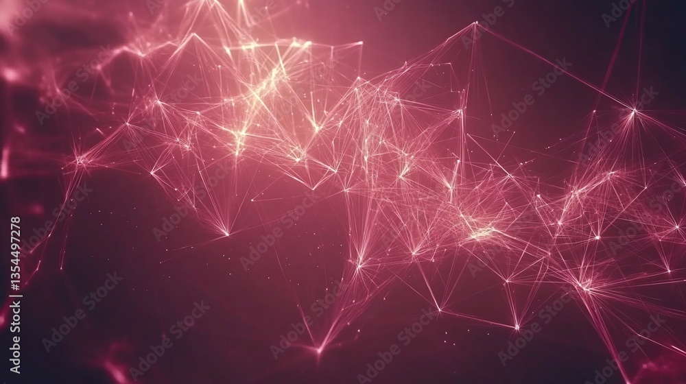 Poster abstract crimson network: a digital tapestry of interconnected nodes