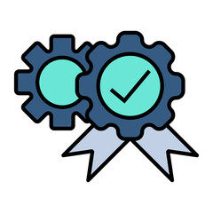 Quality vector icon