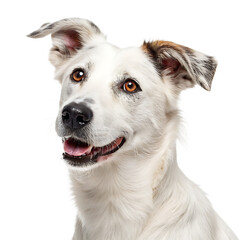 Obraz premium portrait of a great dane domestic isolated on white background
