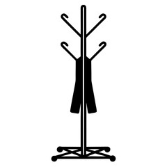 black and white tree