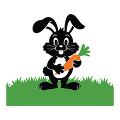 rabbit with carrot
