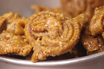 Moroccan Chebakia Close Up