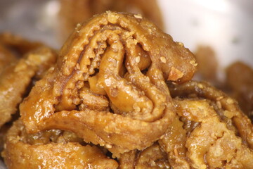 Moroccan Chebakia Close Up