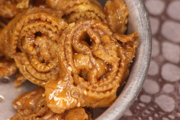 Moroccan Chebakia Close Up