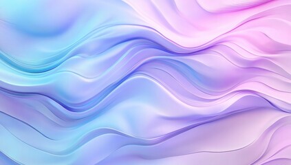 Obraz premium Abstract Pastel Waves Background Design