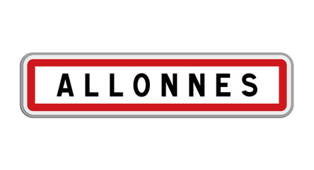 Panneau d’Allonnes, Sarthe, Pays de la Loire