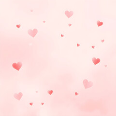 연한핑크 하트배경